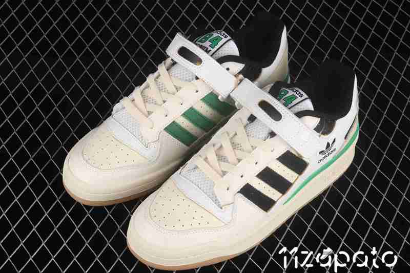 Adidas Forum 84 Low Blanco/Negro/Amarillo/Verde GX9058 [Number ...